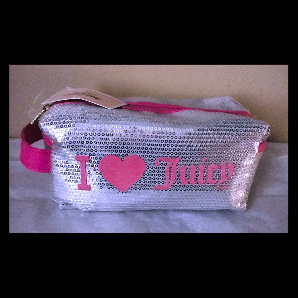 Juicy Couture cosmetic loaf bag for makeup